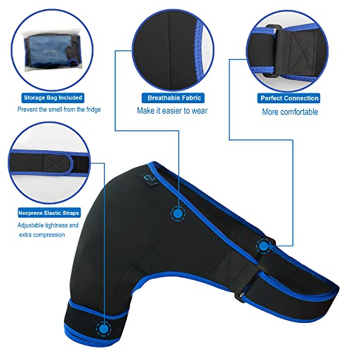 Shoulder Brace Gel Ice Pack K594