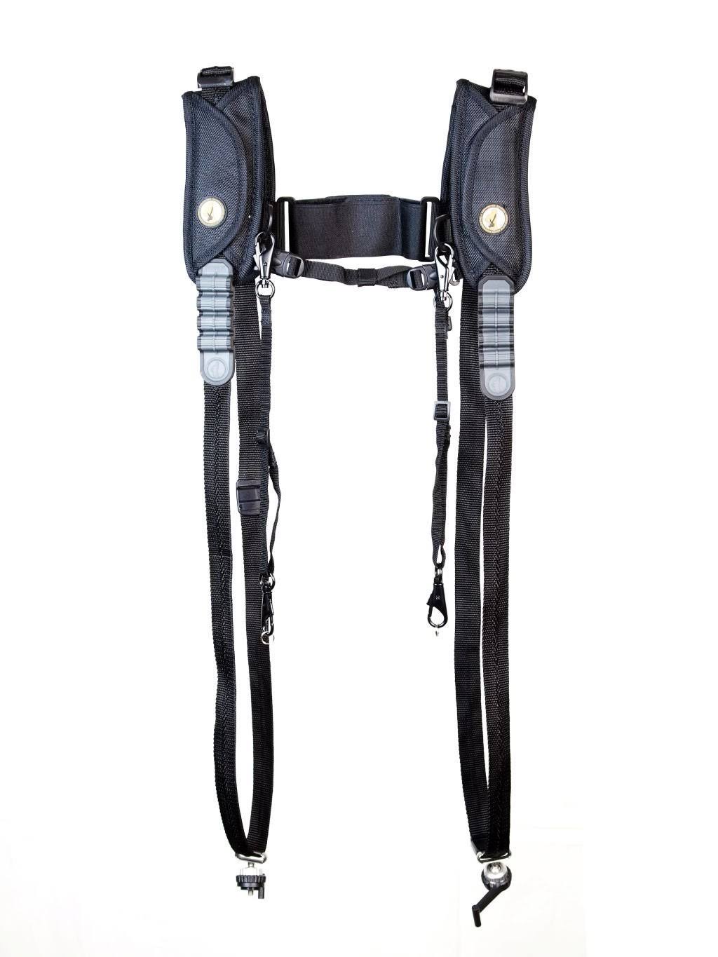 Black Chest Harness with Connector A119
