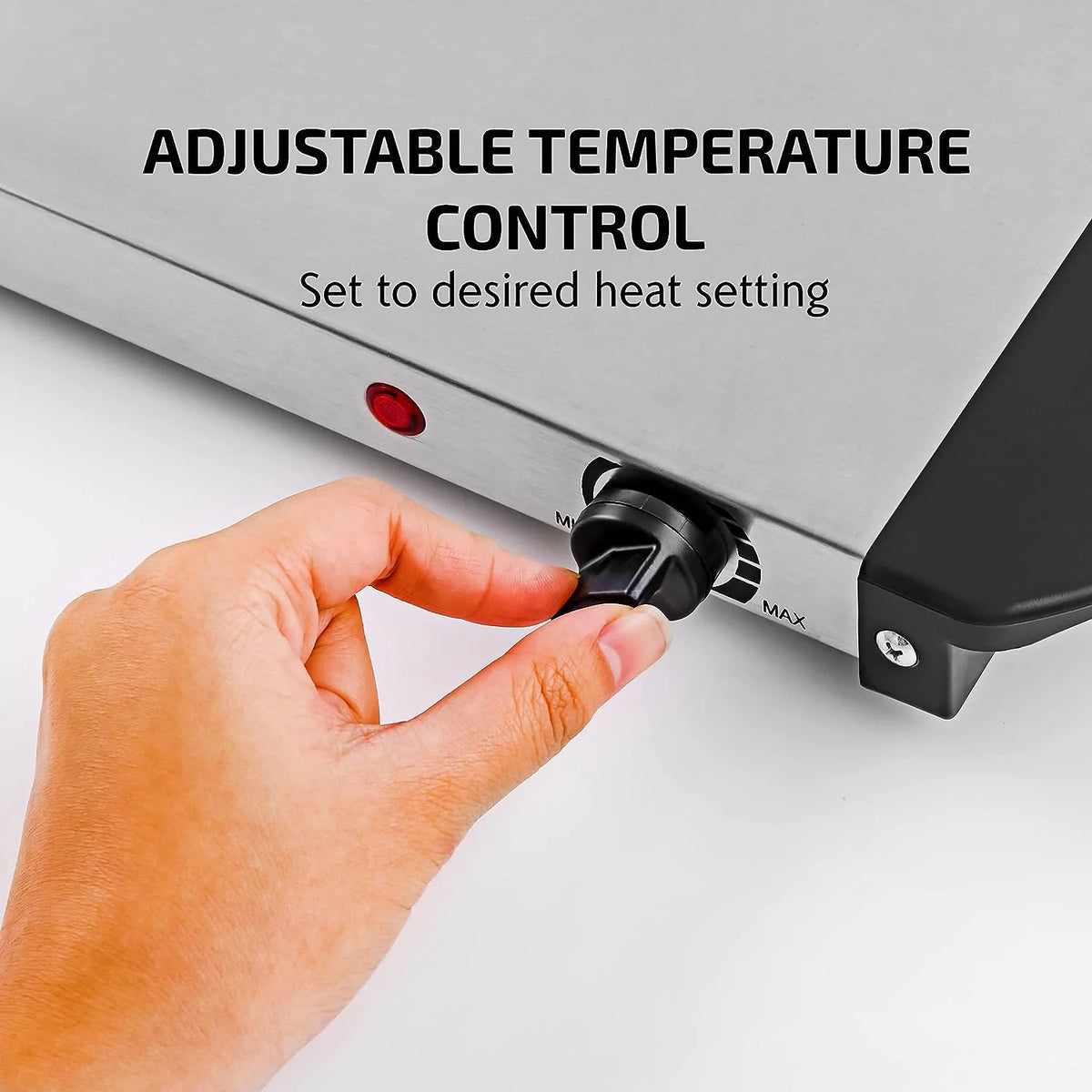 Silver Electric Warming Tray T44010