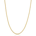 10k Yellow Gold Rope Chain Necklace C315