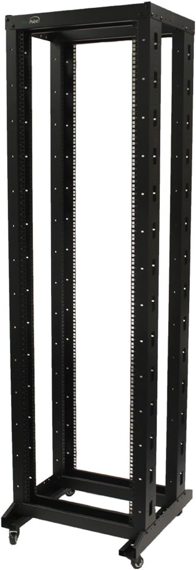 7ft 42U 4-Post Open Frame Server Rack with Casters G345292