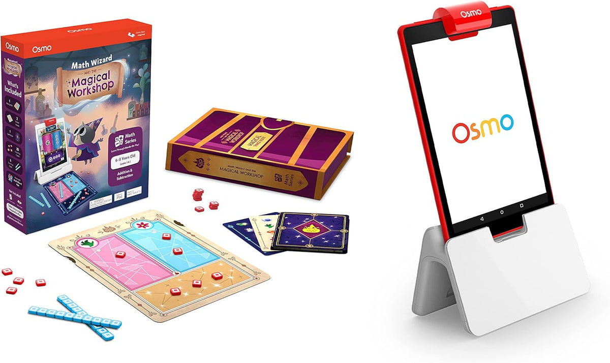 Math Wizard and The Magical Workshop with iPad Base Bundle B716172