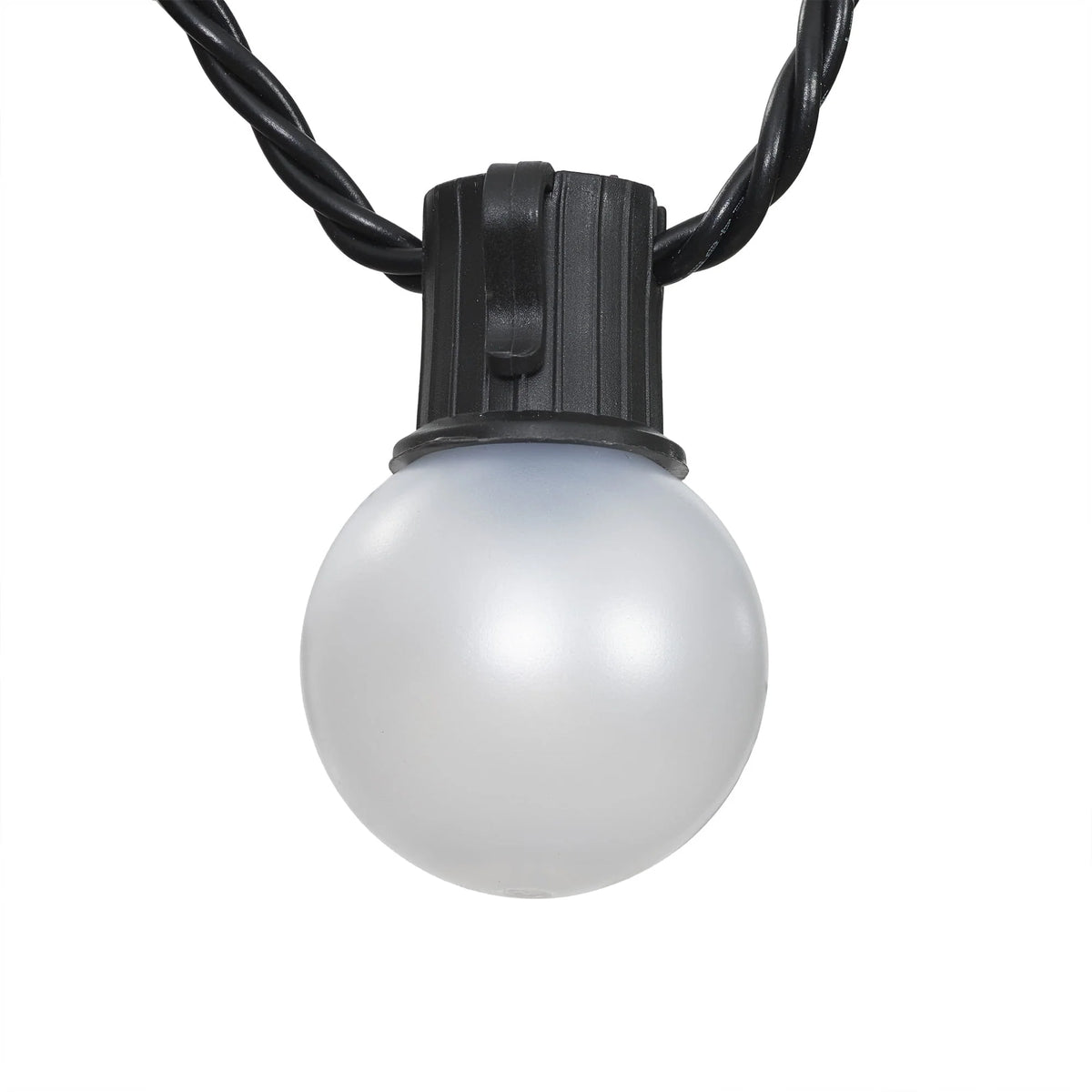 20-Count LED Frosted Globe Outdoor String Lights W266