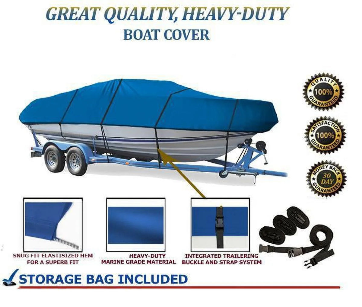 Blue Boat Cover V176451
