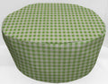 Green & White Checked Slow Cooker Cover H9731