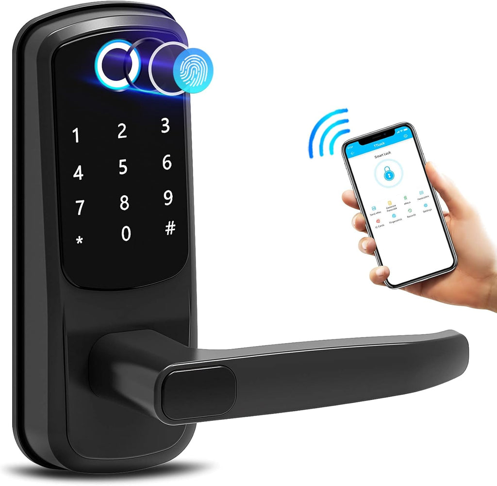 Fingerprint Bluetooth Smart Door Lock H755