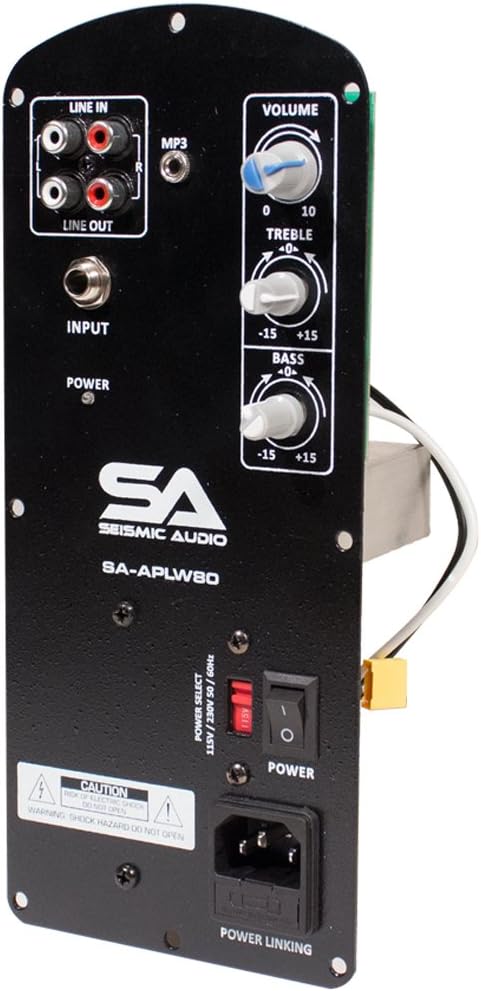 120 Watt Class AB Plate Amplifier for Loudspeaker Cabinets Q5663