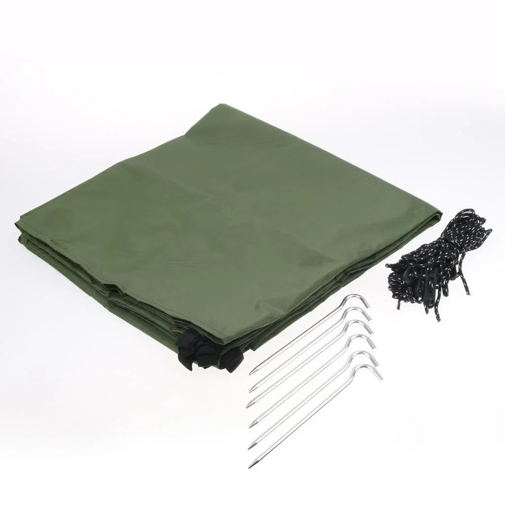 Blue Green Camping Tarp Shelter D5923
