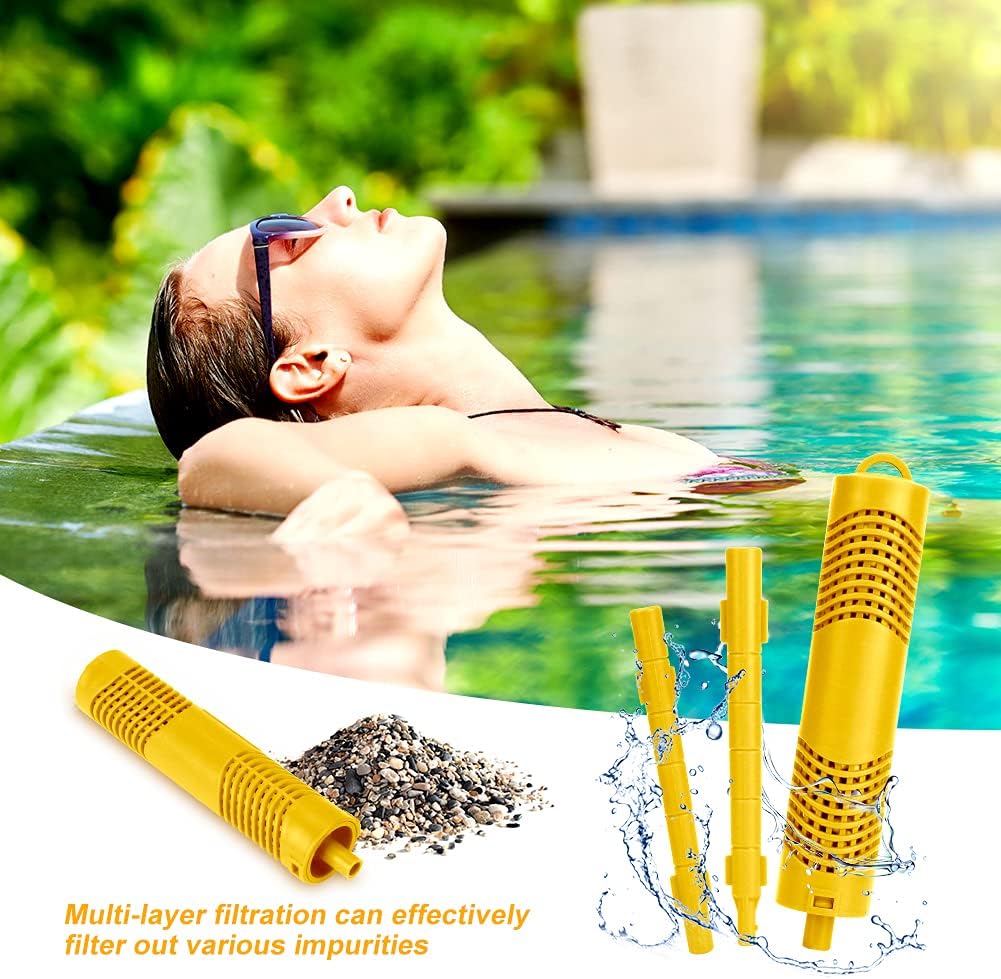 Spa Mineral Stick 4 Pack Hot Tub Filter with 4 Months Lifetime Cartridge Universal (Yellow) Pack of 2 Q254
