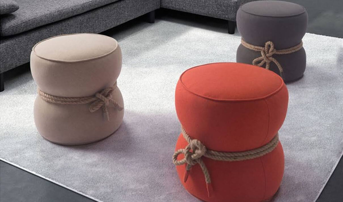 Orange Ottoman G338