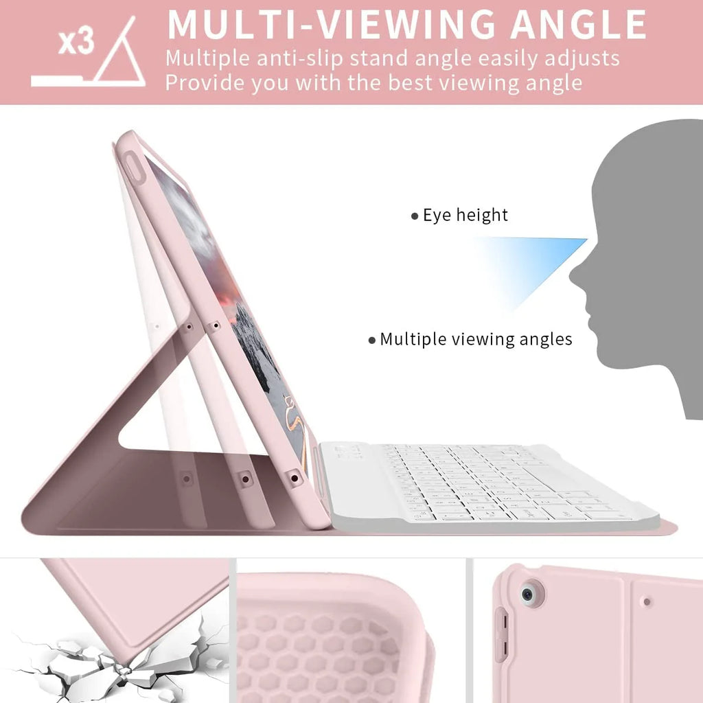 Keyboard Case with Pencil Holder for iPad 9.7 Inch P62660