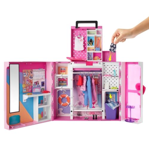 Barbie Dream Closet Playset with 35+ Doll Clothes & Accessories R384769