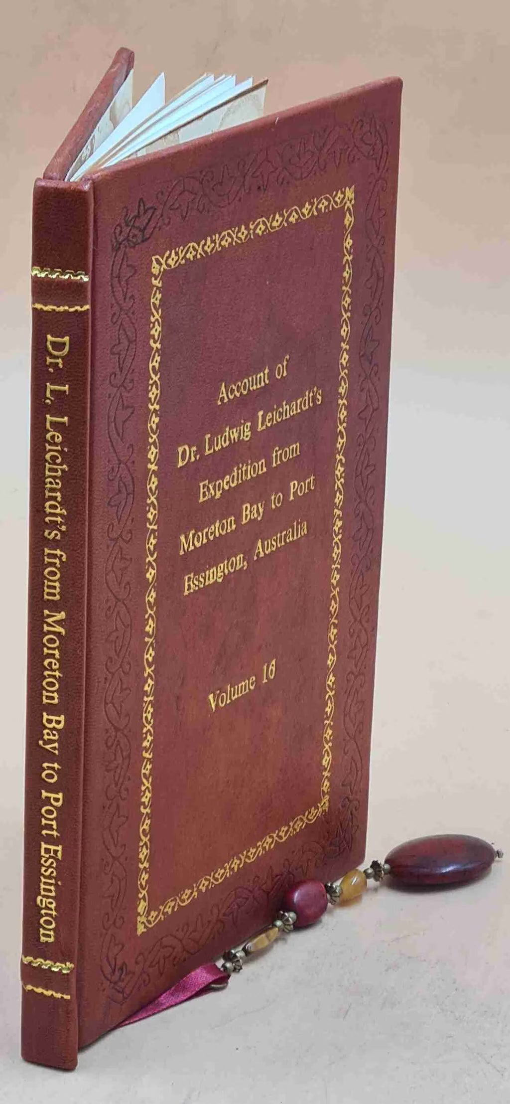 Premium Leather Bound Book Z7445