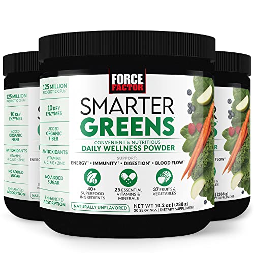Unflavored Greens Superfood Powder with Probiotics 3-Pack K71800