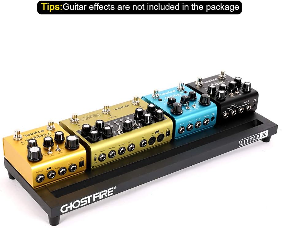 Aluminum Alloy Effect Pedalboard with Carry Case O4509