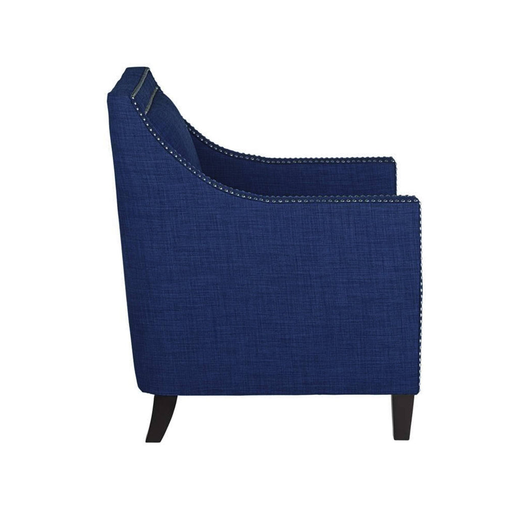 Blue Chair and Ottoman L85867