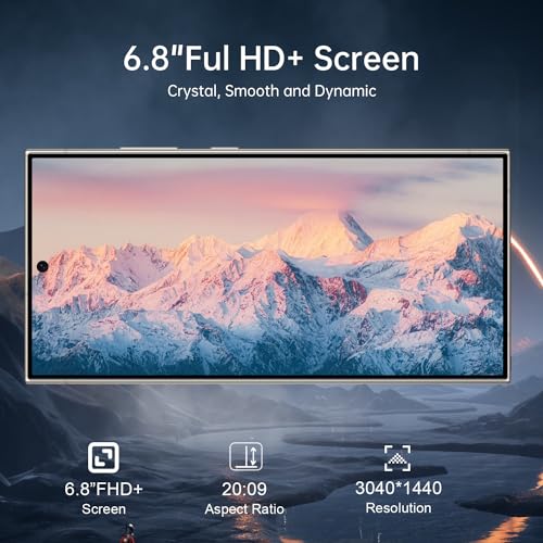 6.8" HD+ Display 48+108MP Zoom Camera 6800mAh Dual SIM 5G Smartphone Q3538
