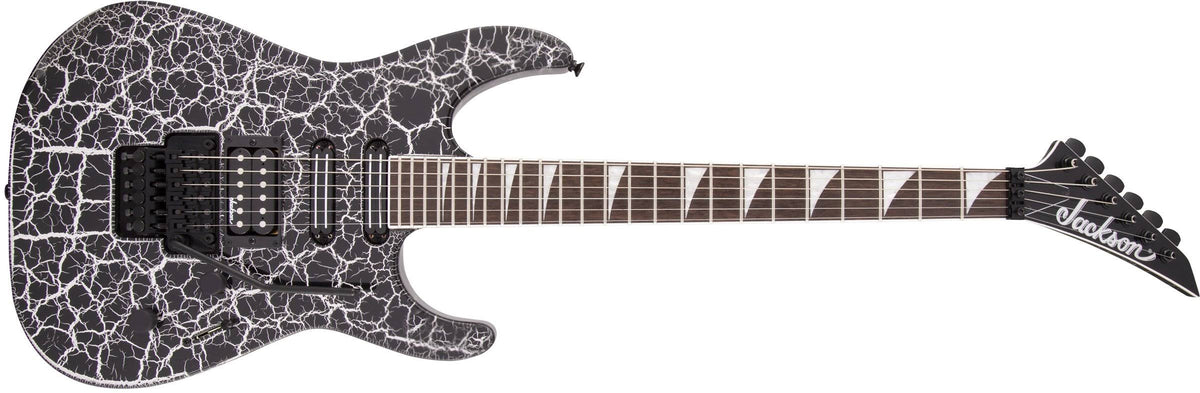 Silver Crackle Electric Guitar Y255