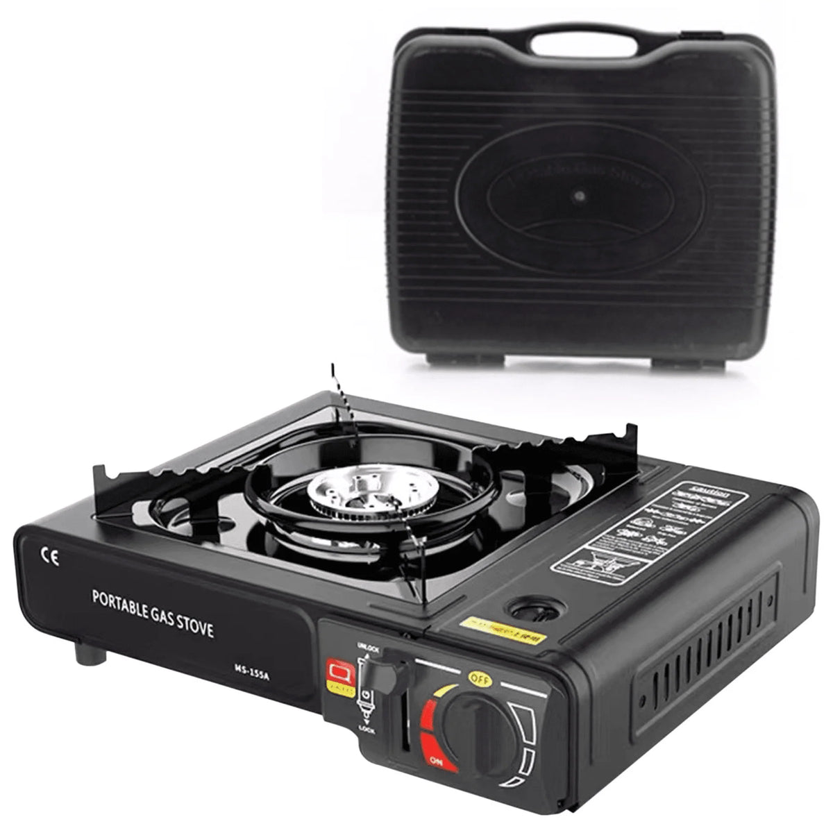 Portable Butane Camping Stove with Carrying Case Z33681