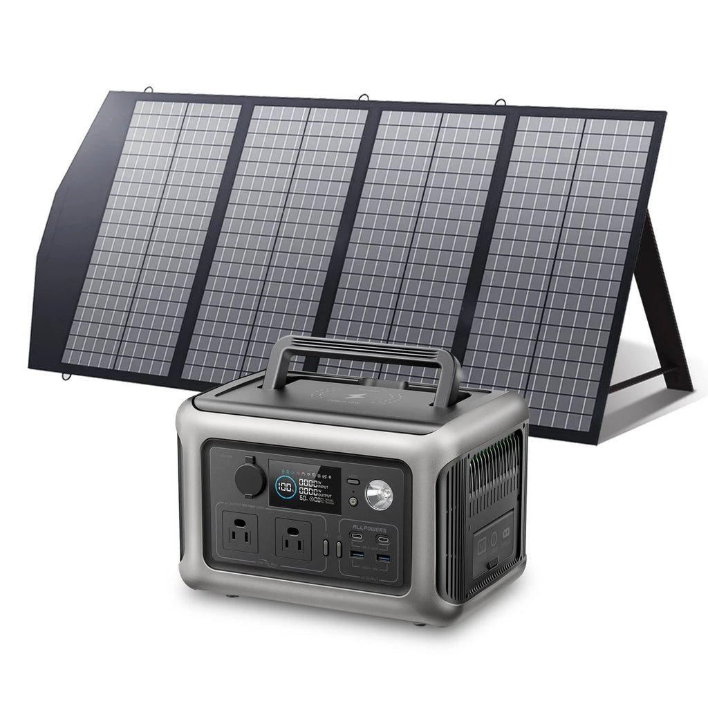 Portable Power Station 600W 299Wh LiFePO4 Battery U739573