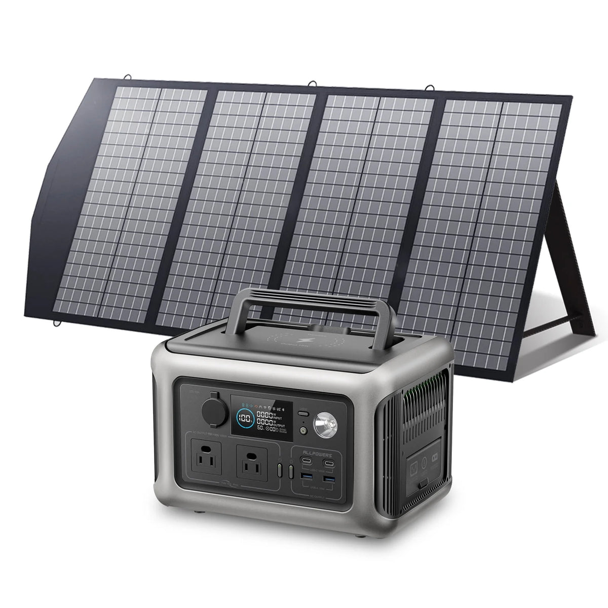 Portable Power Station 600W 299Wh LiFePO4 Battery U739573