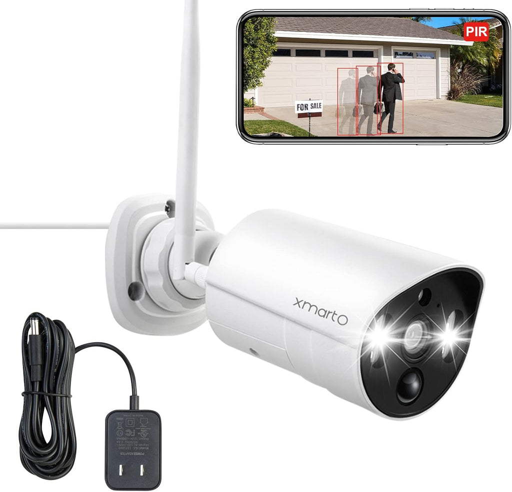 2K HD Wireless Security Camera System with Color Night Vision S27783