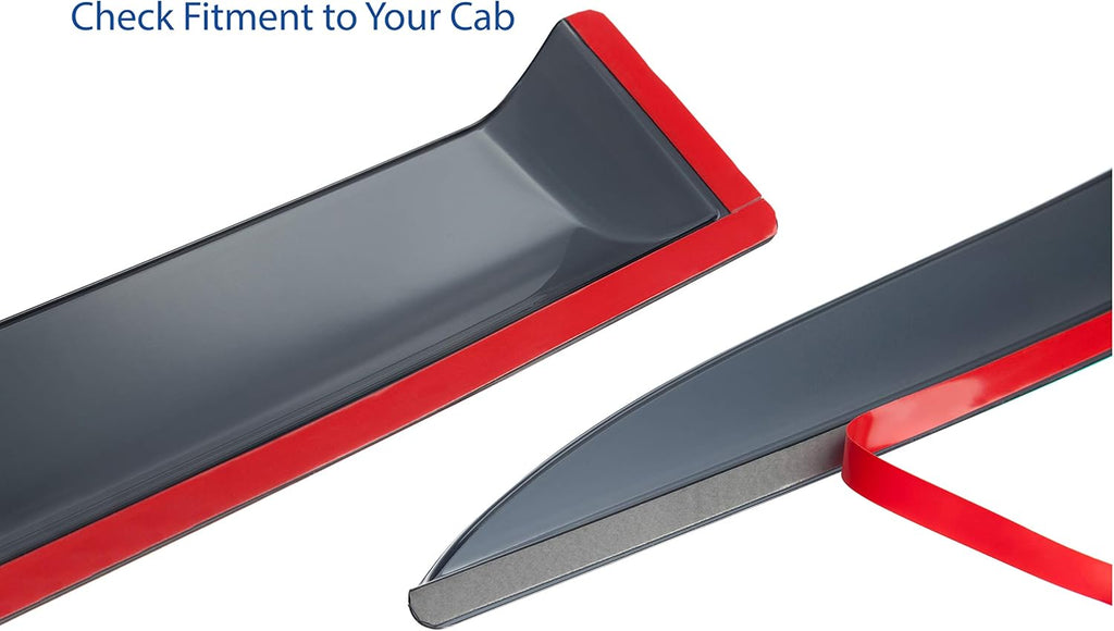 Tape-on Window Deflectors 4 pcs E930531