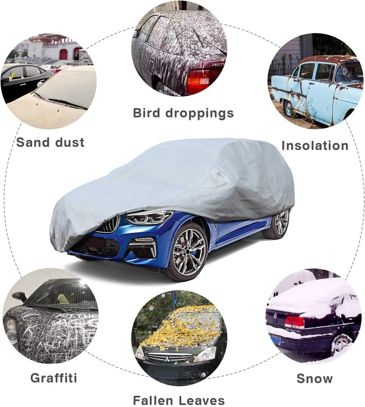 SUV Cover Up to 195'' B8116