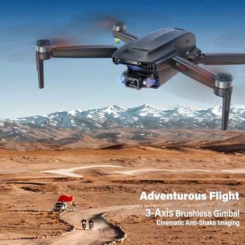 6K UHD Camera Drone with 3-Axis Brushless Gimbal and GPS Smart Control K201608