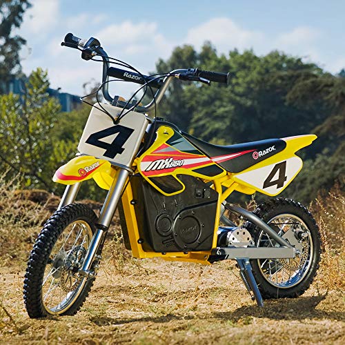 Yellow Electric Motocross Off-road Bike E691410