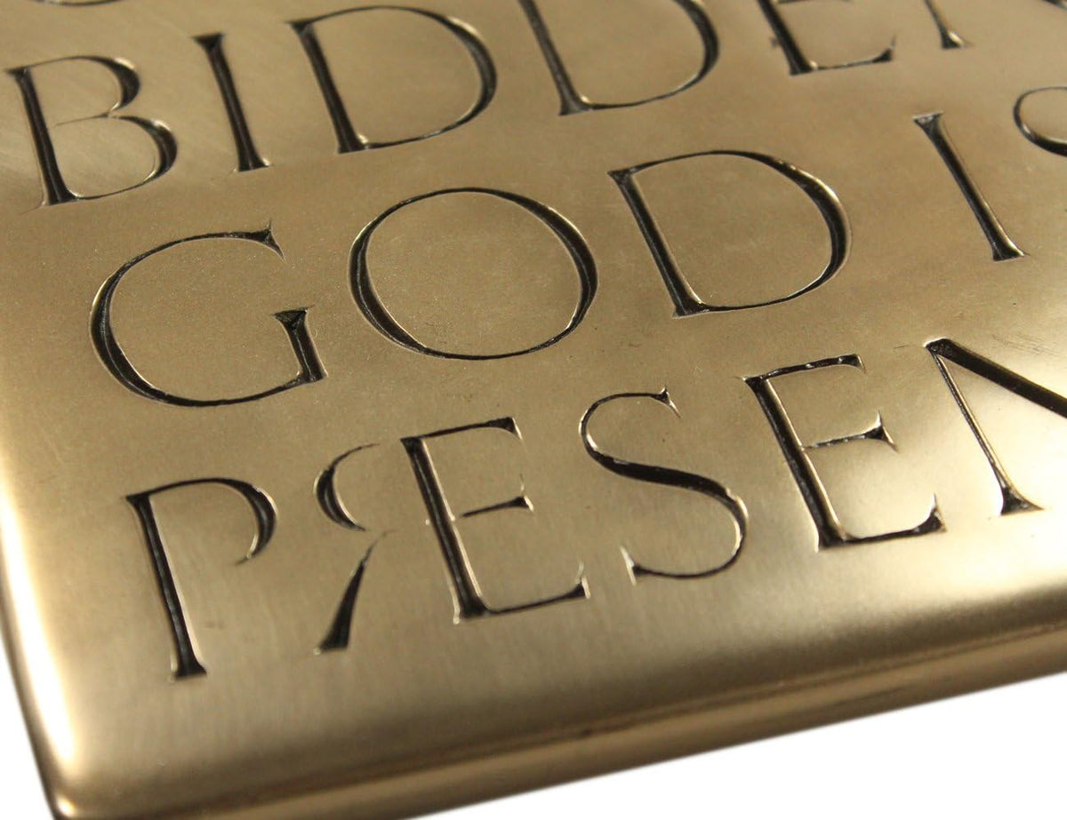 Irish Plaque Resin Casting Bronze Coated 8 1/4 Inches Tall by 6 3/4 Inches Wide Pack of 2 A185055
