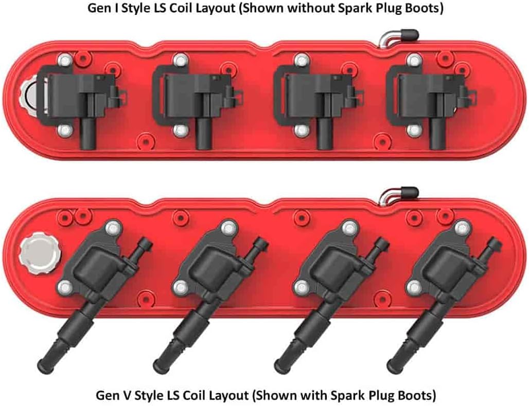 2-Piece Valve Cover Gloss Red N929