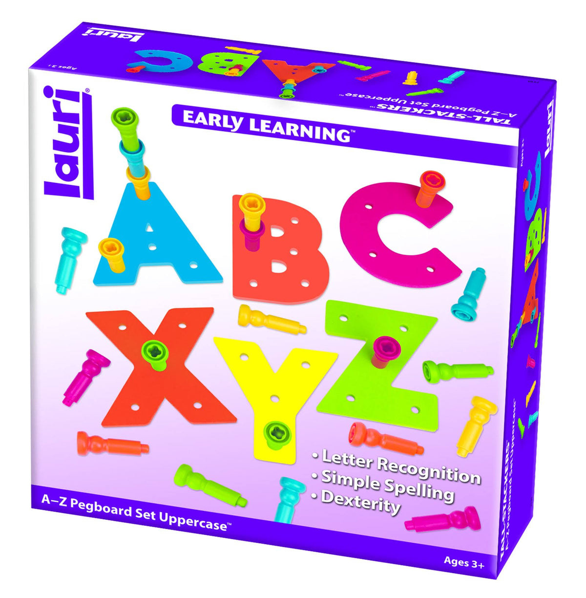 Pegboard Set with Pegs A-Z (Uppercase) Z434772