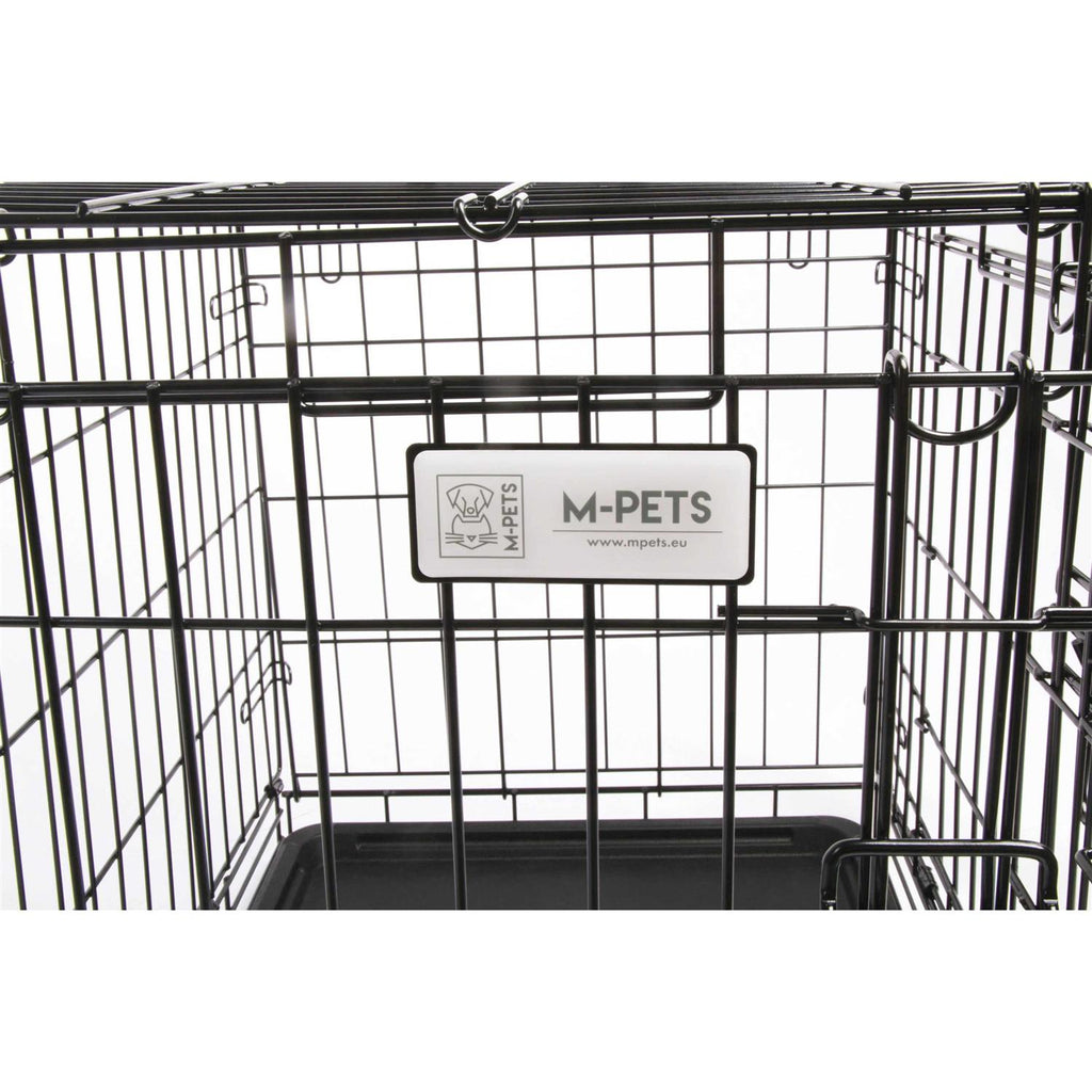 2-Door Folding Dog Crate L7323