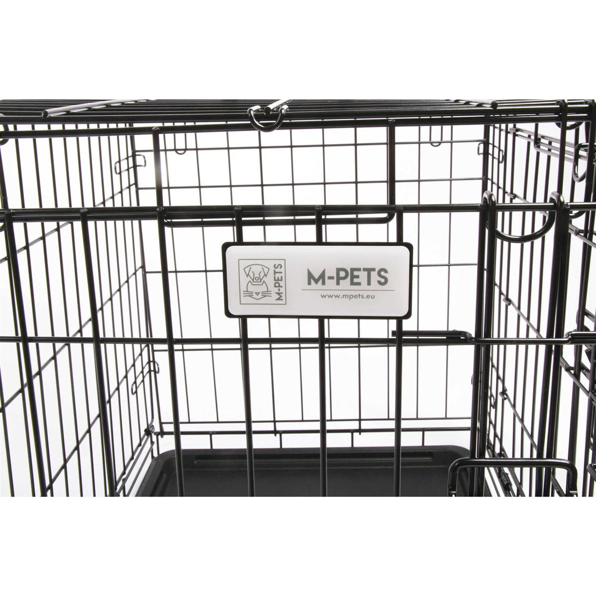 2-Door Folding Dog Crate L7323