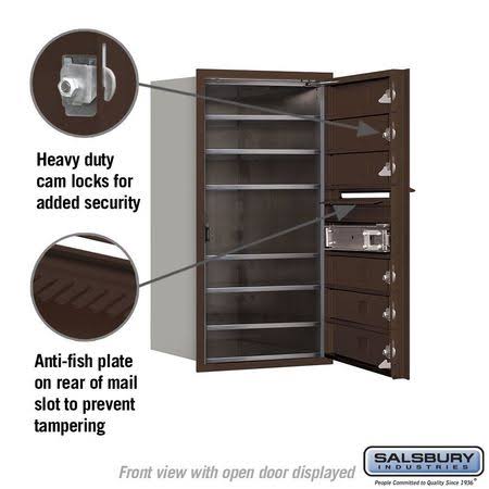 Bronze Horizontal Mailbox R7188