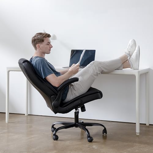 Ergonomic High Back Office Chair with Flip-up Arms G96820