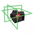 12-Volt Cordless Green 3-Plane Laser Level Kit W21246
