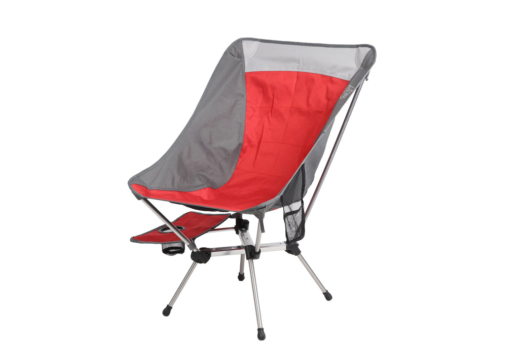 Red and Gray Backpack Camping Chair B78418