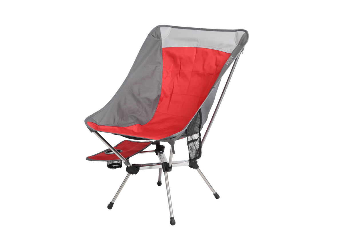 Red and Gray Backpack Camping Chair B78418