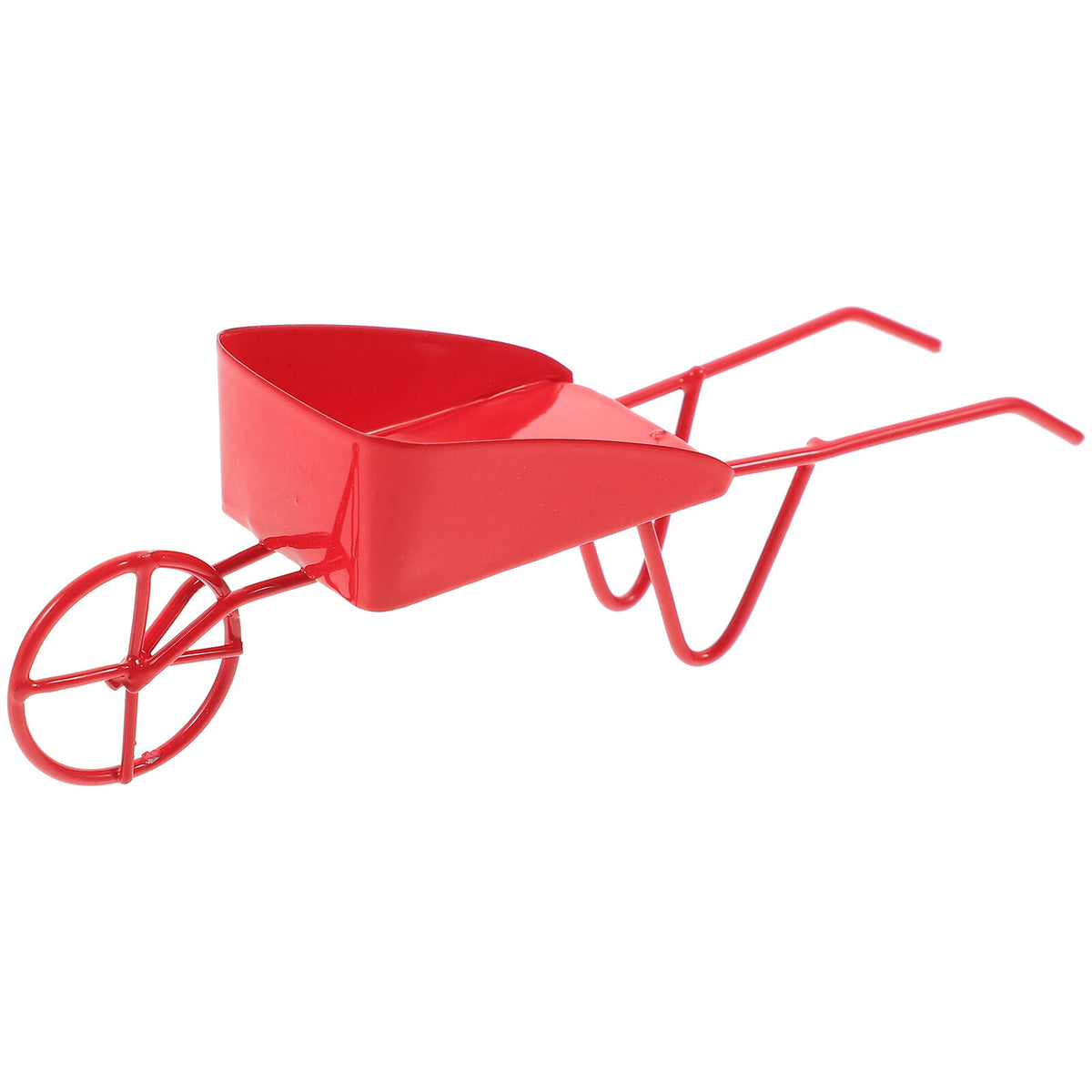 Mini Vintage Metal Wheelbarrow Prop G863804