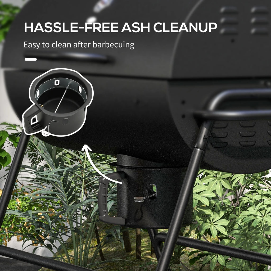 Wheeled Charcoal BBQ Grill C8113