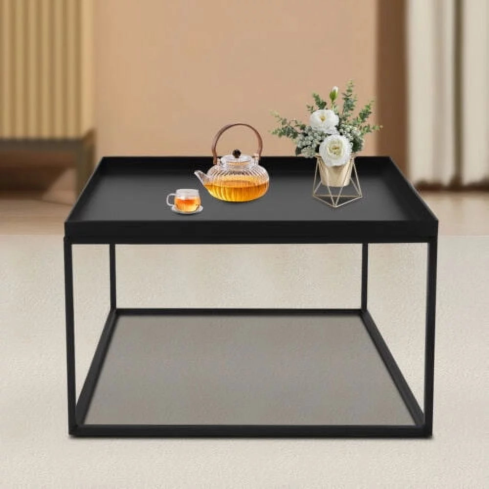 Square Coffee Table End Side Table Display Stand K5375