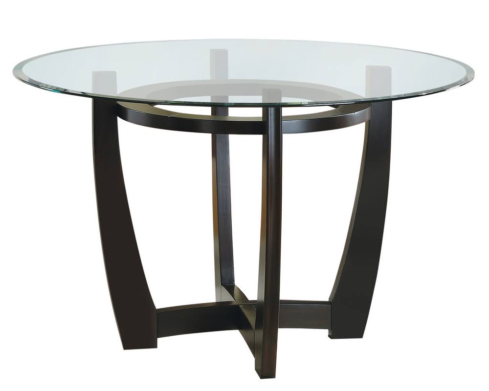 Round Table in Cappuccino S724
