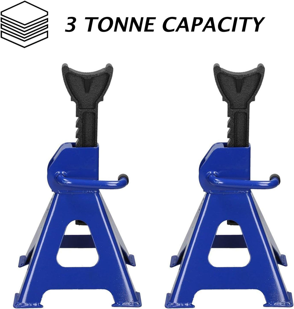 Jack Stands Set of 4PCS, Heavy Duty Steel Adjustable Height 6 Ton C61072