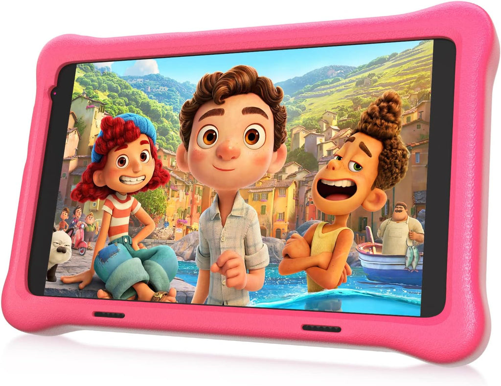 8 inch Kids Tablet with Pink Kid-Proof Case T14497