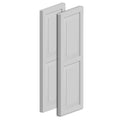 Raised Panel Shutter, Urethane (Per Pair) P210