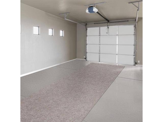 Brown 6 Feet x 20 Feet Indoor Outdoor Carpet with Rubber Backing Z292087