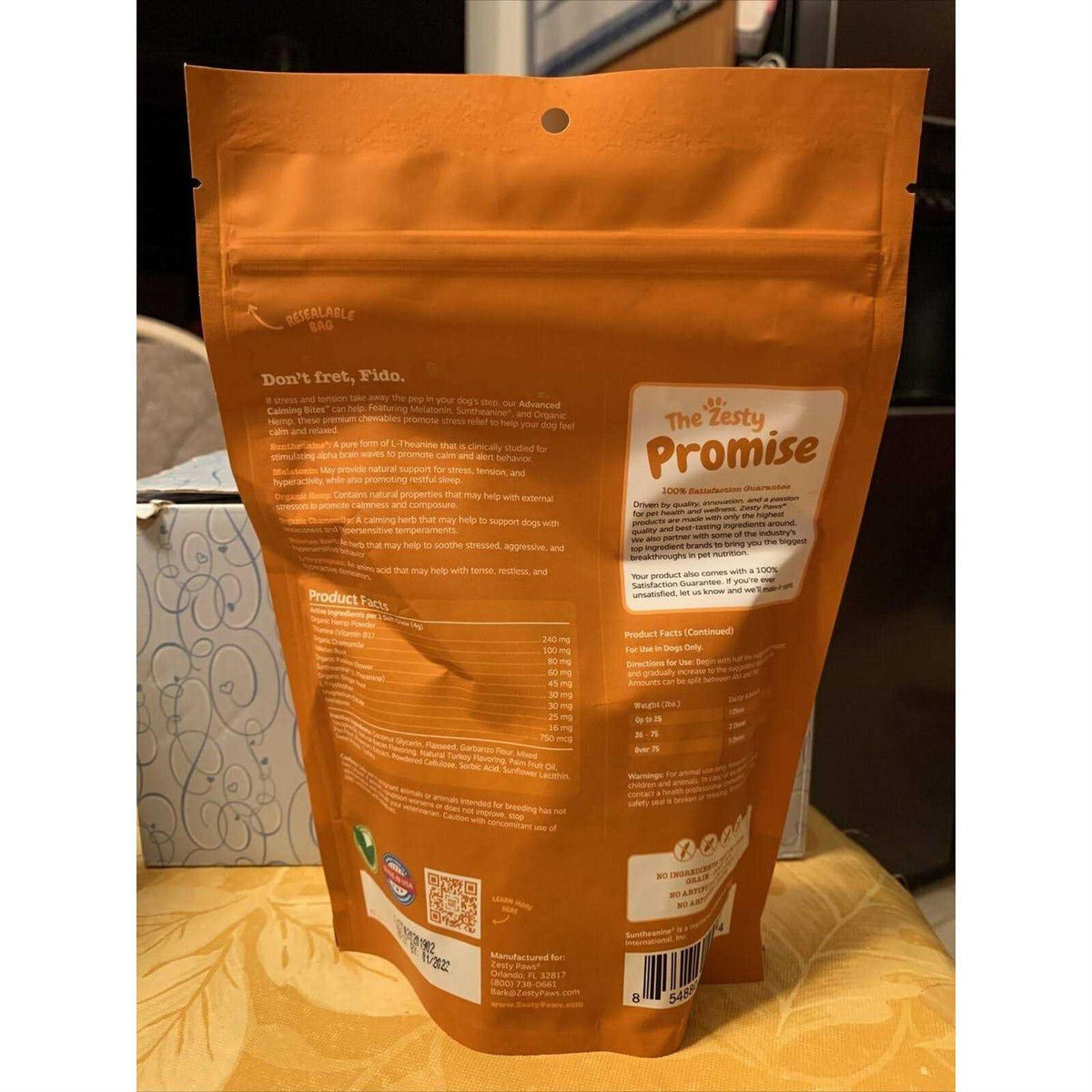Advanced Behavior Calming Bites for Dogs R36342