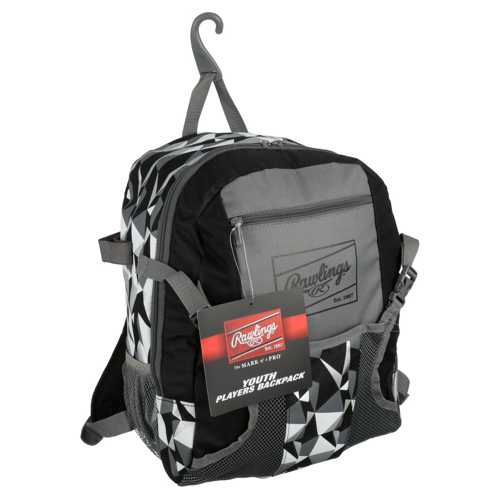 Youth Tball Backpack Equipment Bag, Black J946013